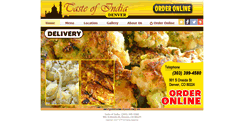 Desktop Screenshot of denvertasteofindia.com